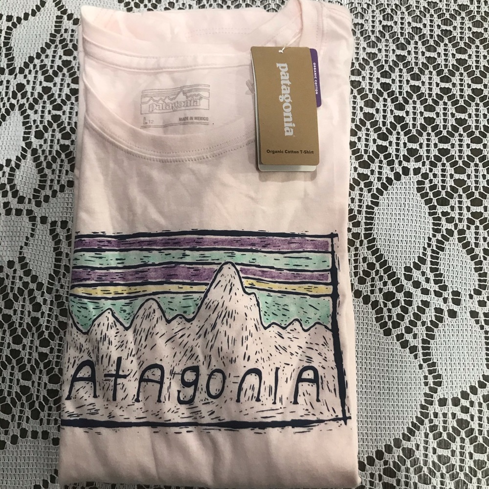 Girls' Long-Sleeved Graphic Organic Cotton T-Shirt